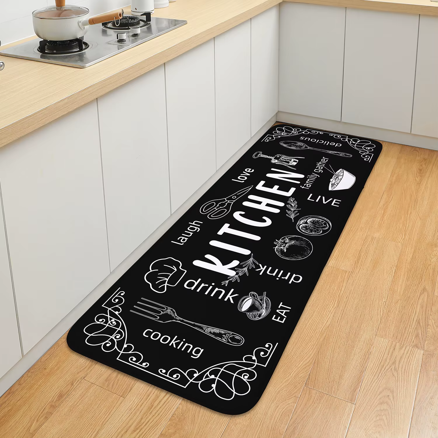 Tapis de cuisine VIKAMA lavable