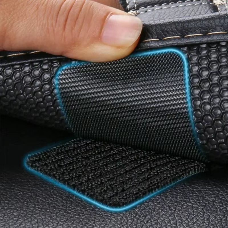 Autocollants de fixation Double face pour voiture, pour tapis de tableau de bord, Patch fixe à haute adhérence, tapis de sol, bande antidérapante