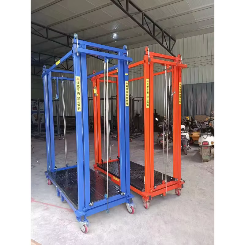 YG 2-12m 500kg échafaudage Mobile électrique pliable Portable télécommande plate-forme de levage pour le travail autres échelles et échafaudage