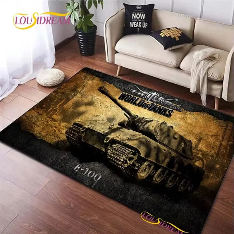 Tapis de jeu World Of Tanks pour salon