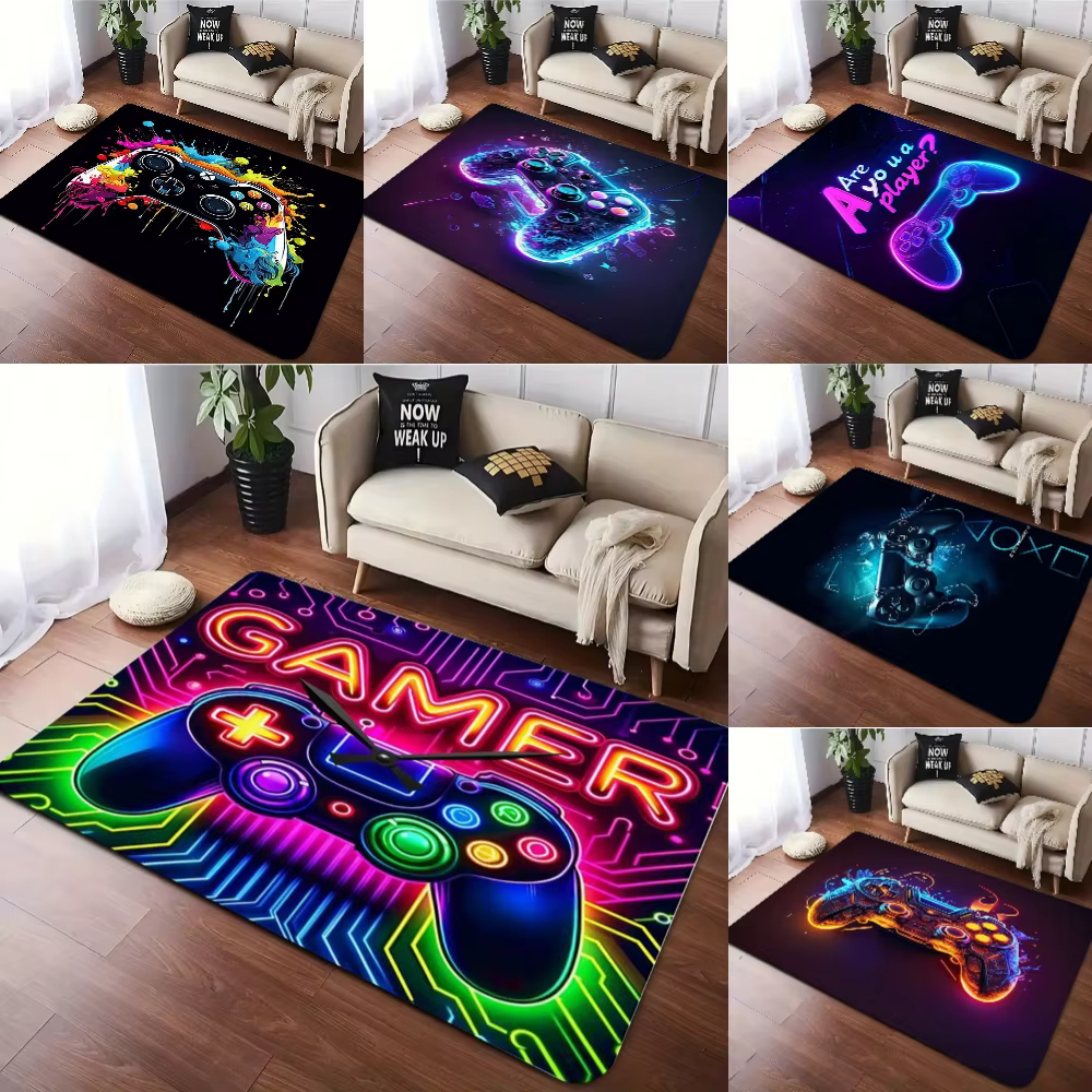 Grand tapis de jeu 3D pour chambre