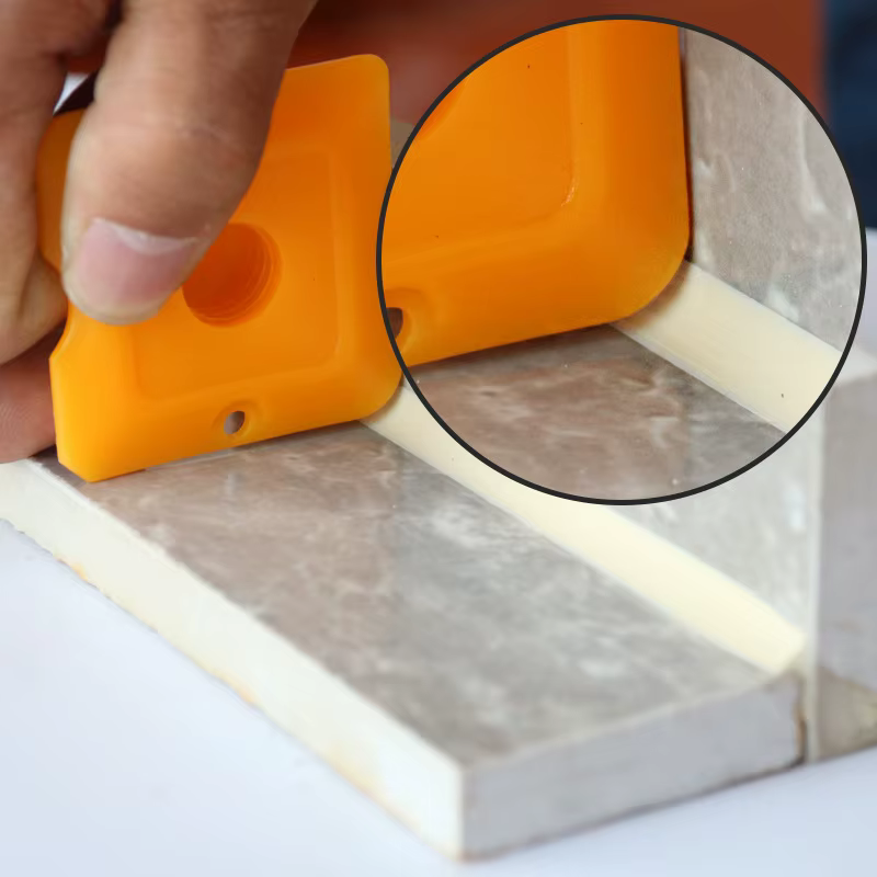 Kit d'outils de calfeutrage, spatule d'épandage de mastic de Joint, grattoir pour l'élimination des bords des coulis de carrelage et des fenêtres, outils de Construction de cuisine