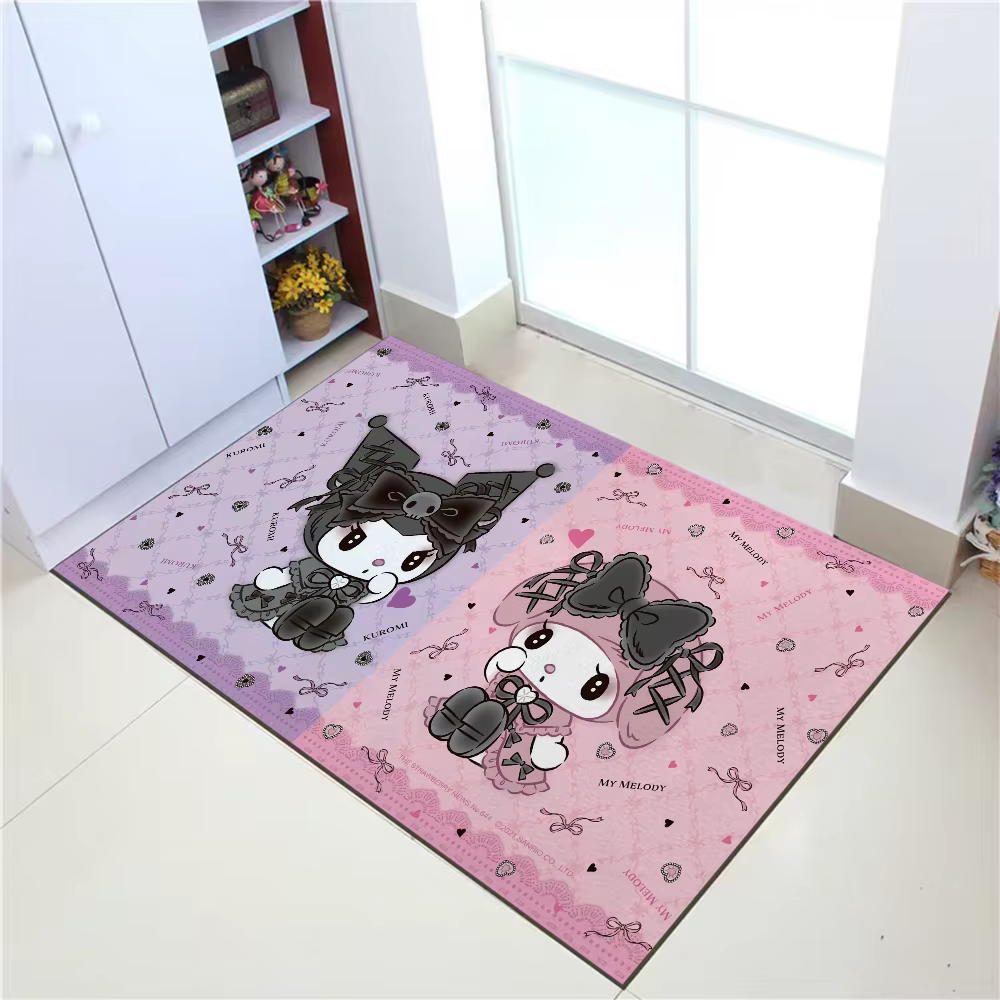 Kuromi My Melody Polymères Tapis de salon