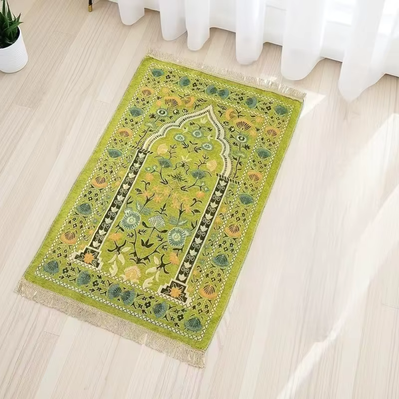 Tapis de prière musulmane pliable