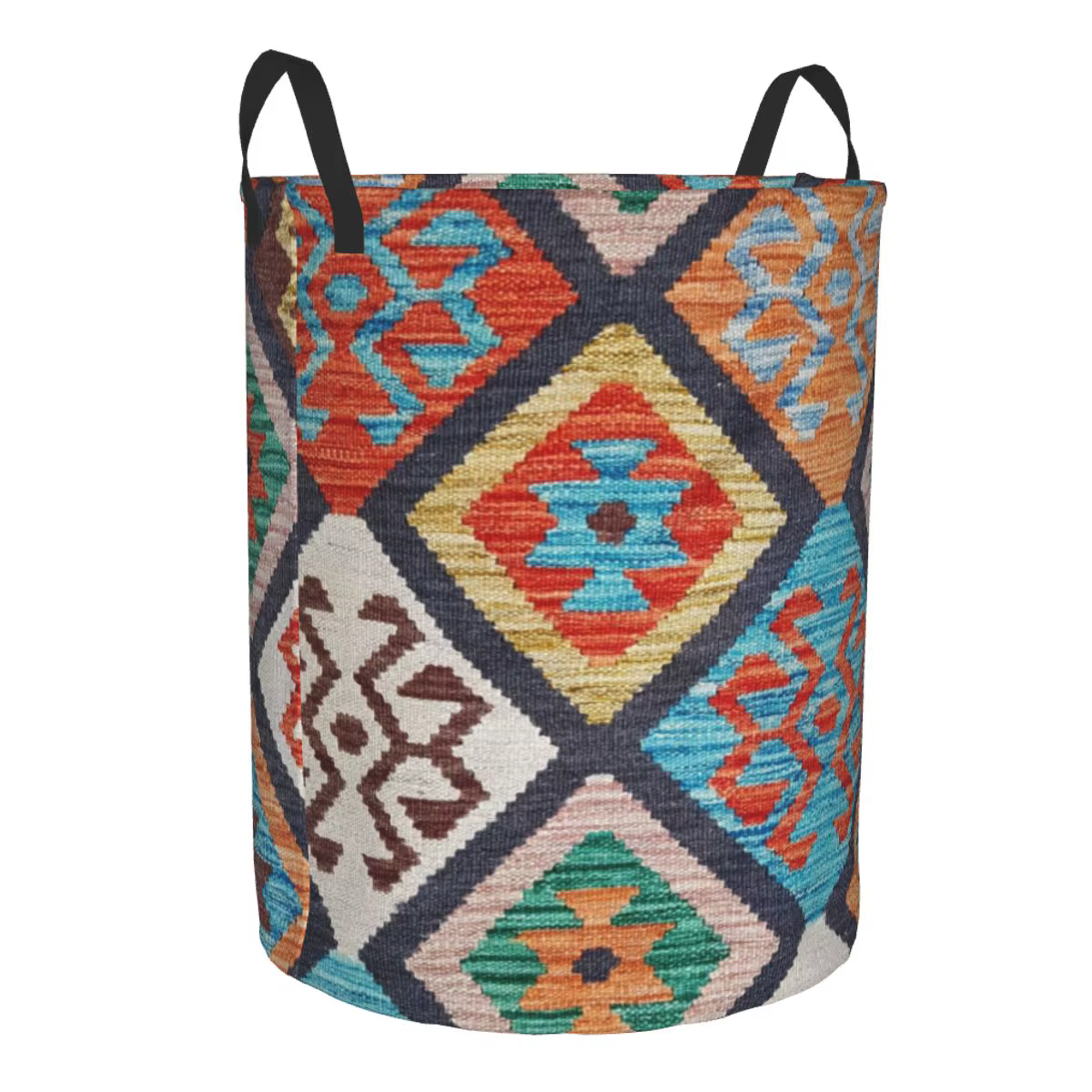 Panier à linge Kilim turc Vintage personnalisé