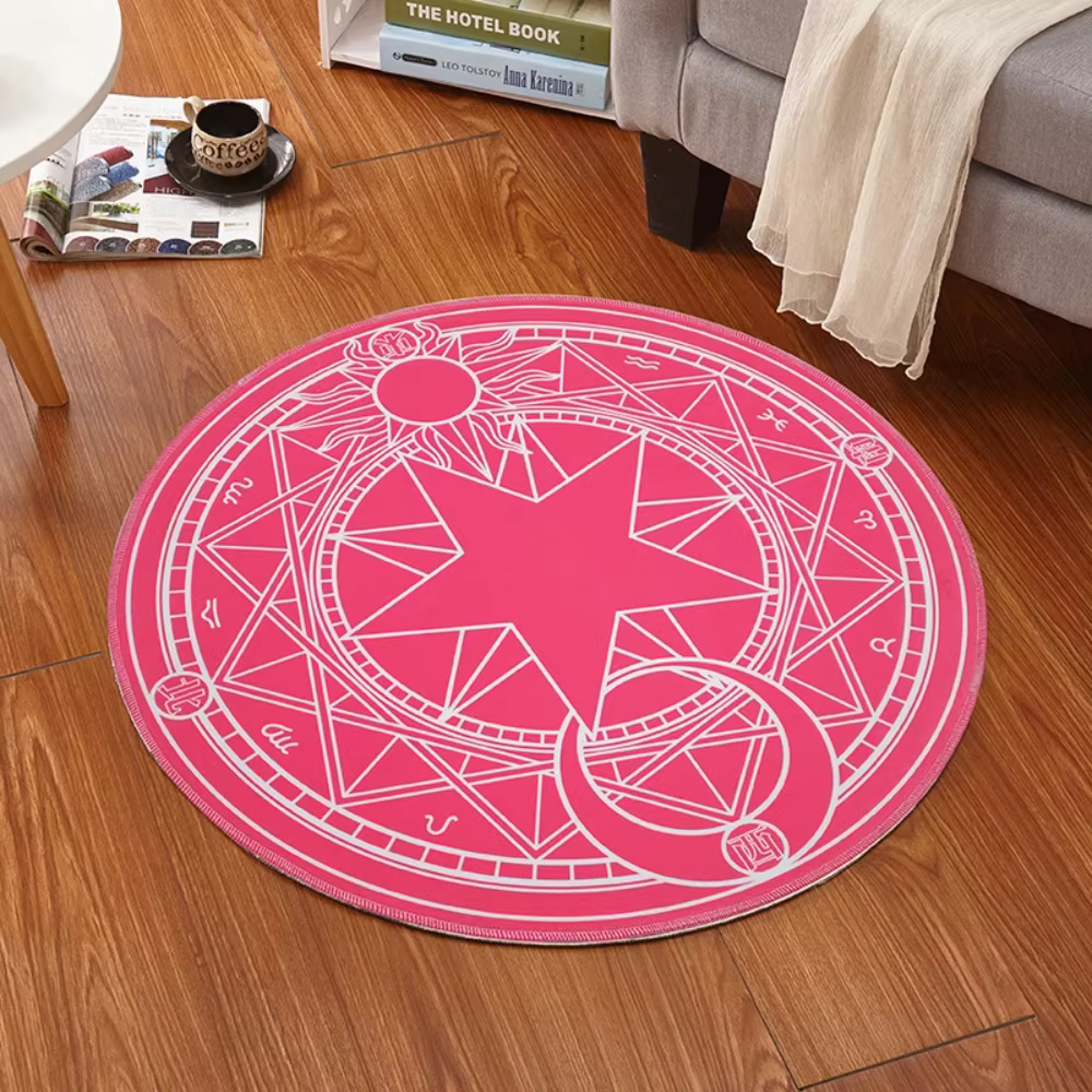 Tapis de sol antidérapant pour décoration de chambre à coucher