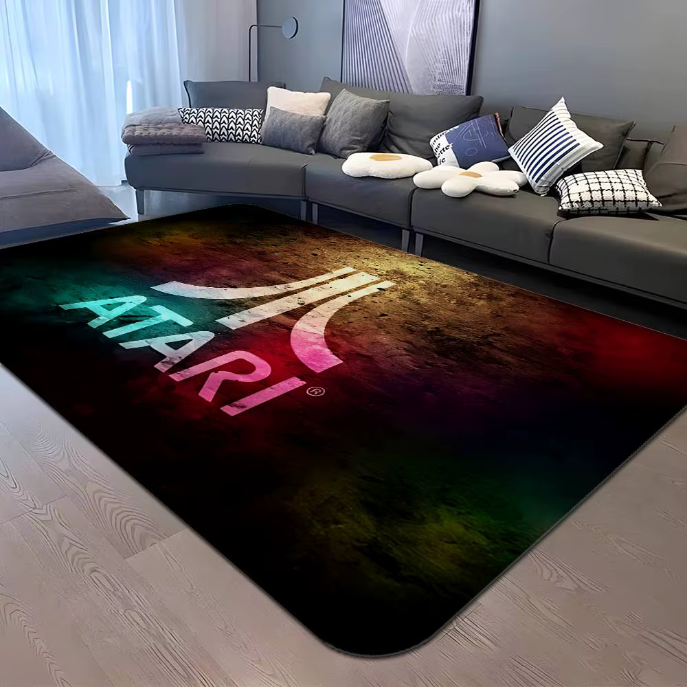 Tapis de porte avec logo Atari