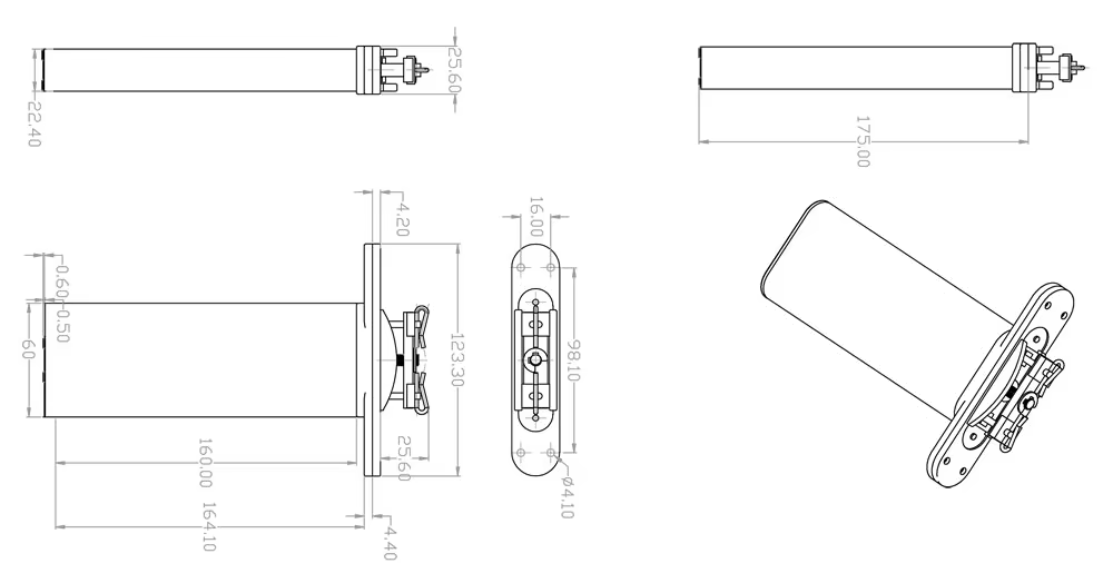 Ferme-porte dissimulé réglable au design moderne pour hôtel avec charnière hydraulique