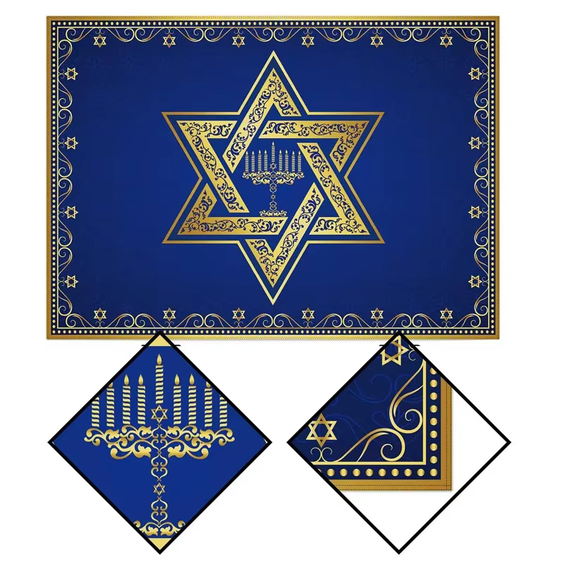 Nappe rectangulaire Hanouka