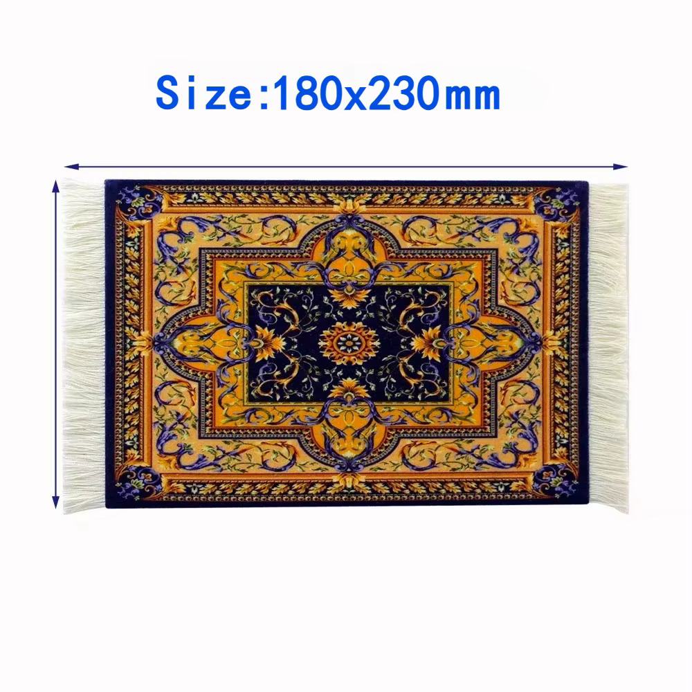 Mini tapis de souris persan tissé