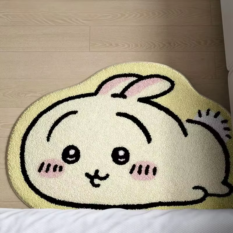 Tapis de sol en peluche Chiikawa