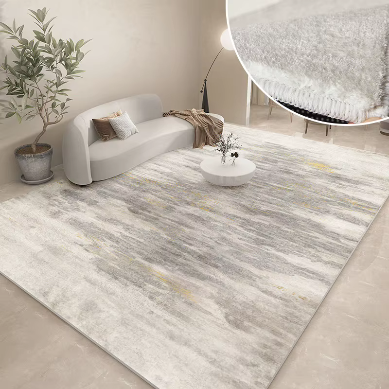 Tapis en peluche de grande surface