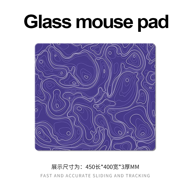 Tapis de souris de jeu en verre photovoltaïque XXL, Surface trempée de grande taille pour FPS eSports, tapis de bureau professionnel Ultra-lisse