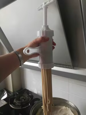 Machine à pâtes pour la fabrication de nouilles, machine à spaghetti, machine à presser pour Sonaroni, machine à pâtes bricolage, 8 pièces