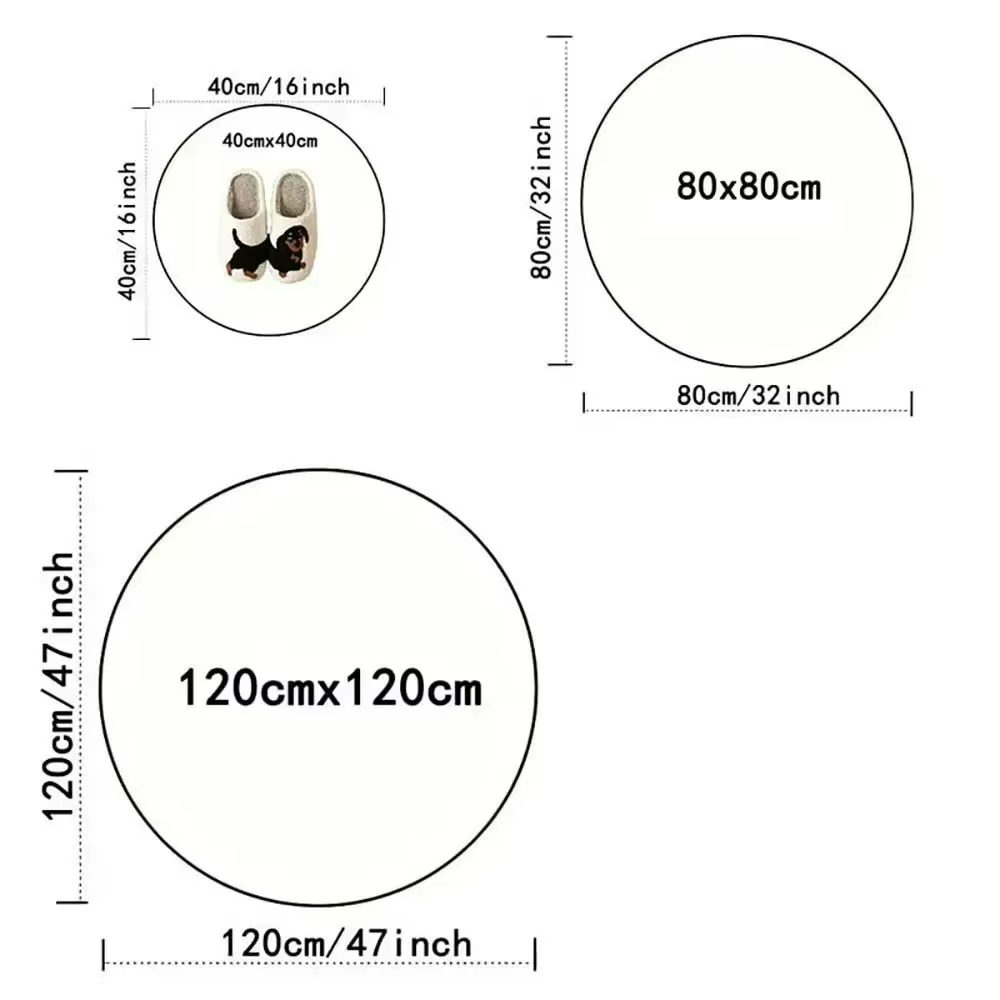 Tapis rond à thème cosmique