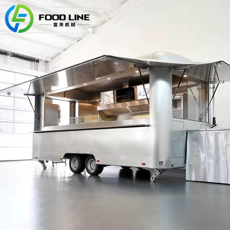 Usa cafés nourriture Van barbecue chariot de nourriture voiture Mobile crème glacée Pizza camion de nourriture remorque avec cuisine complète