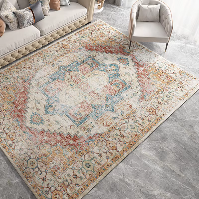 Tapis de Style rétro américain pour chambre à coucher