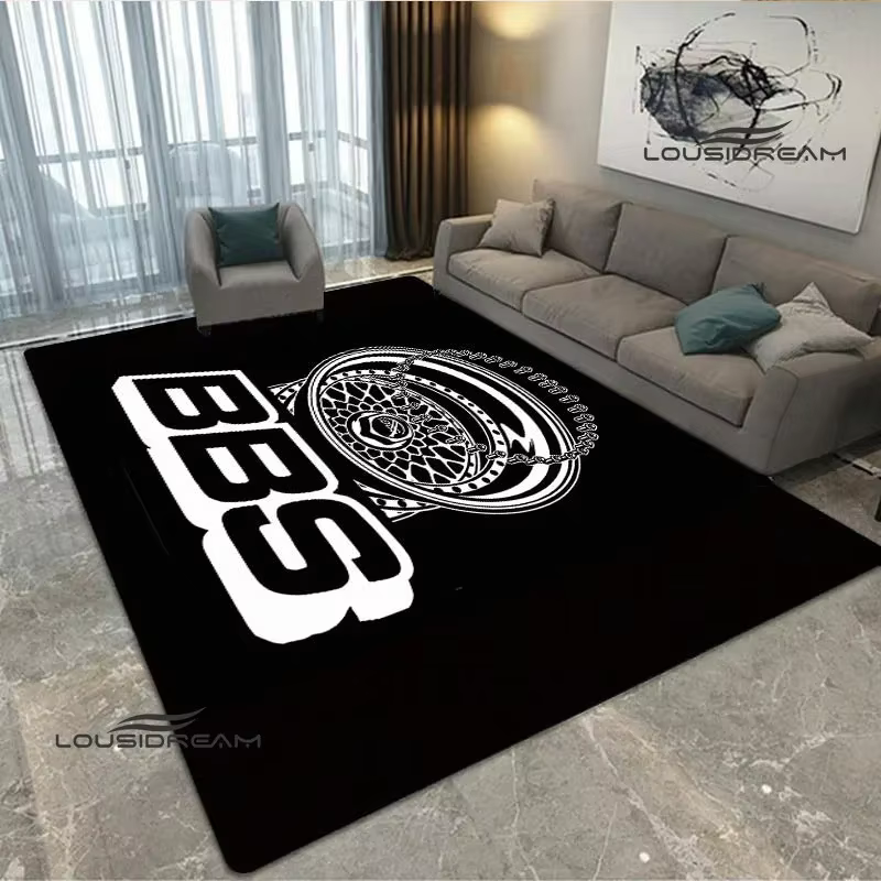Tapis rétro imprimé BBS Racer 3D