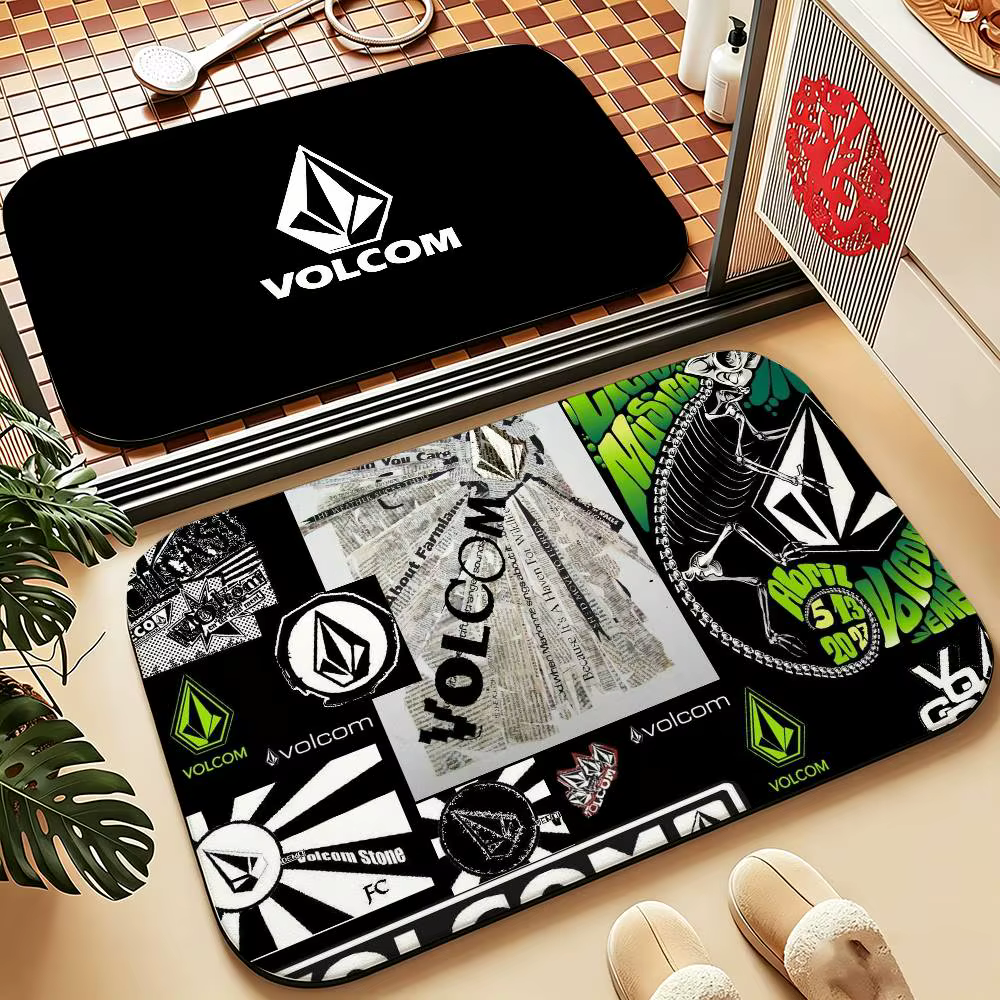 V-Volcom Tapis antidérapant pour salle de bain