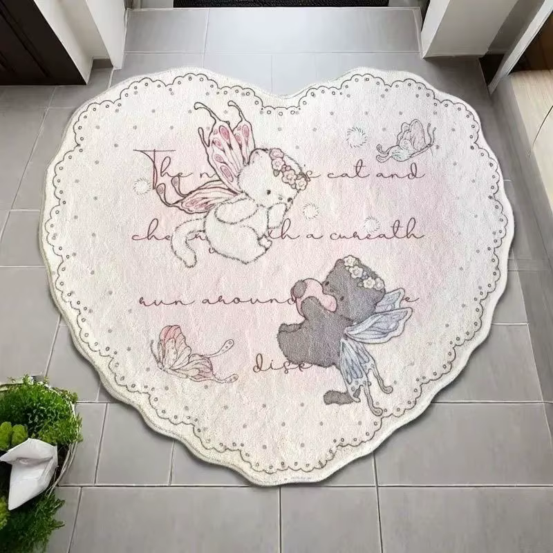VIKAMA Tapis de chevet pour filles
