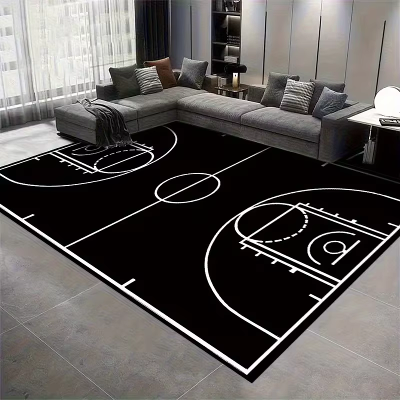 Tapis antidérapant pour terrain de basket-ball