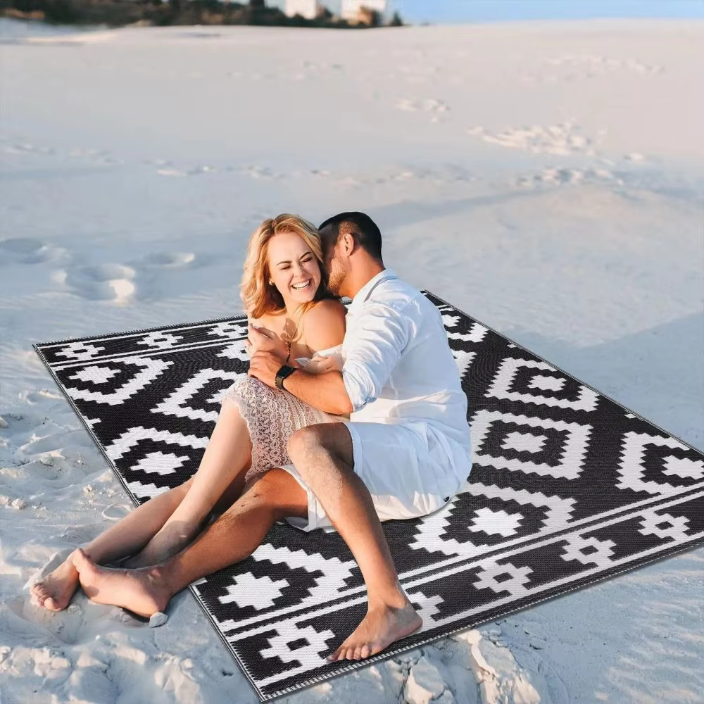 VIKAMA Tapis d'extérieur imperméable pour jardin