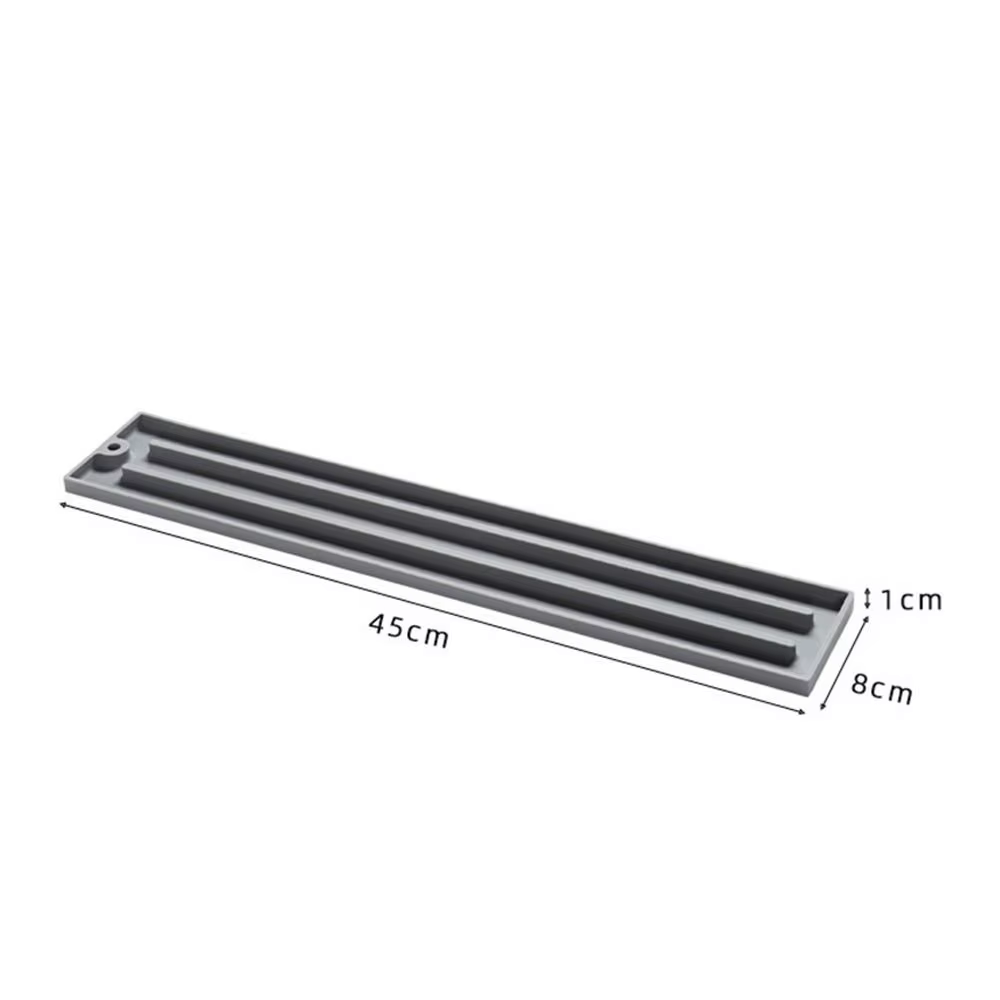 Tapis de protection multifonctionnel pour comptoir de cuisine, support pour couvercles de casseroles, tapis anti-éclaboussures, tapis de drainage antidérapant pour robinet d'évier