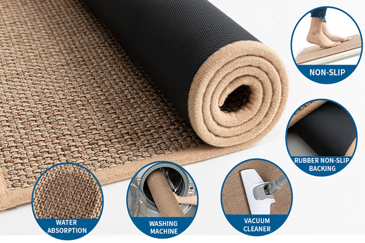 Tapis de cuisine antidérapants