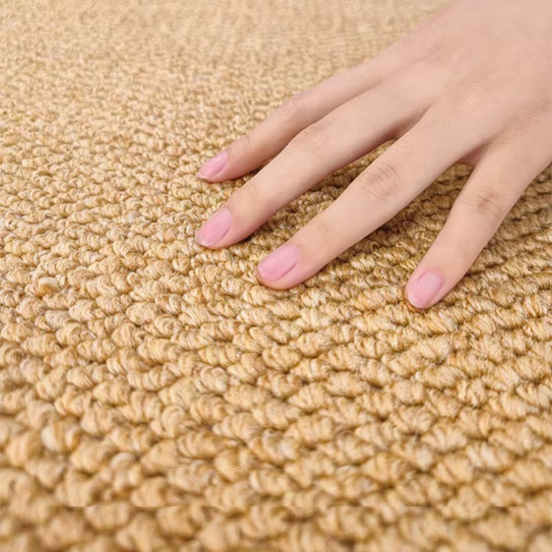 Tapis en faux sisal de style moderne