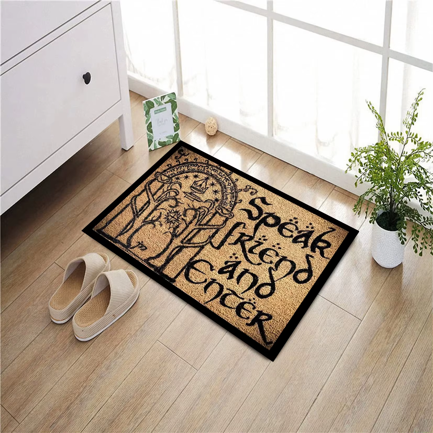 Tapis imprimé VIKAMA Middle Earth Le Seigneur des Anneaux