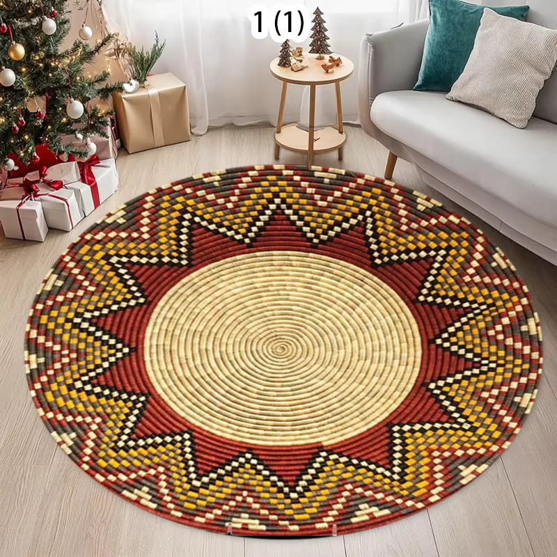 Tapis décoratif de style bohème simple pour la fête de Pâques