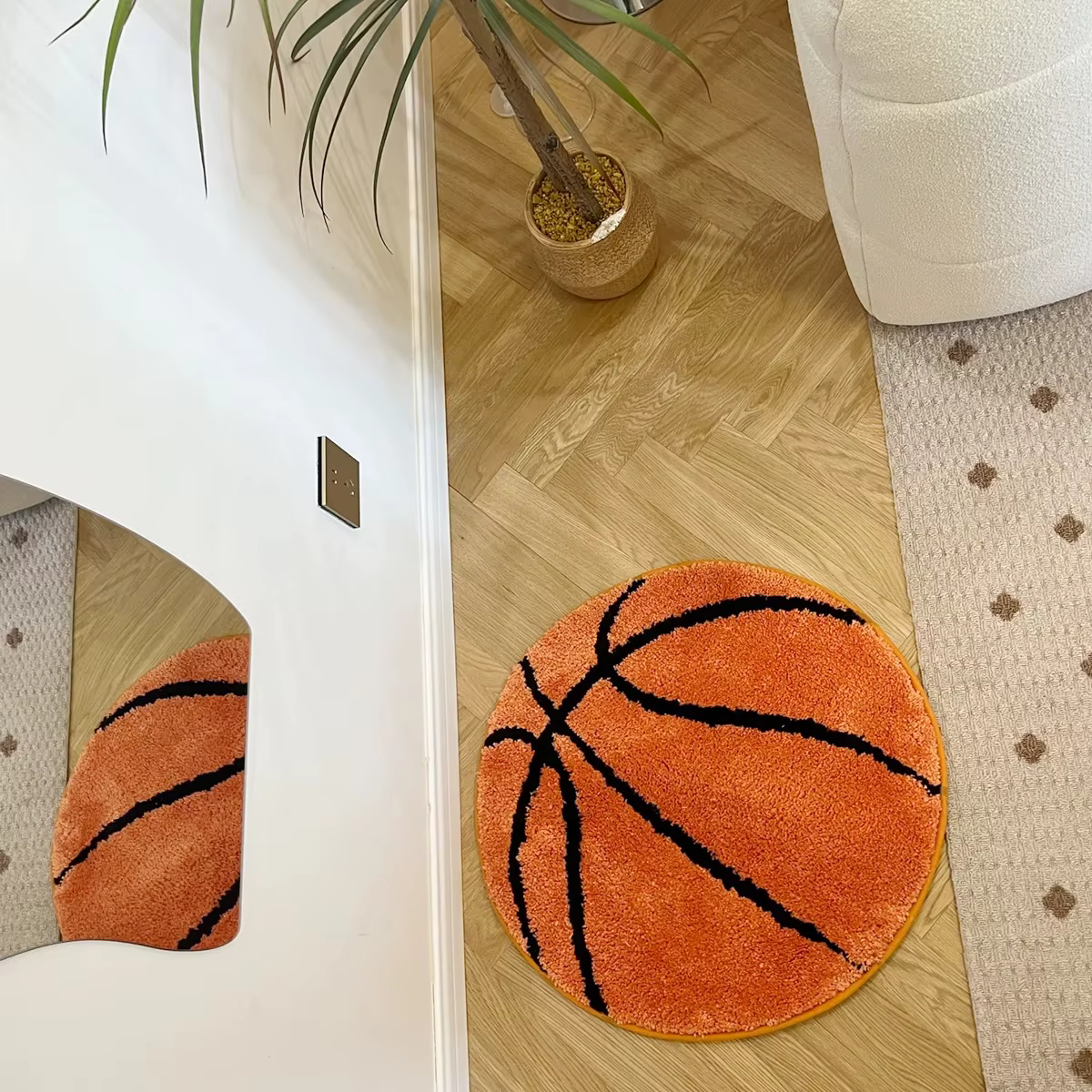 Tapis Tufté de Basket-ball