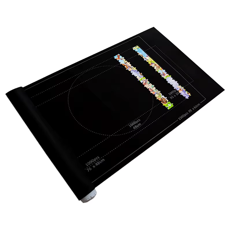 Tapis de puzzle en rouleau de feutre