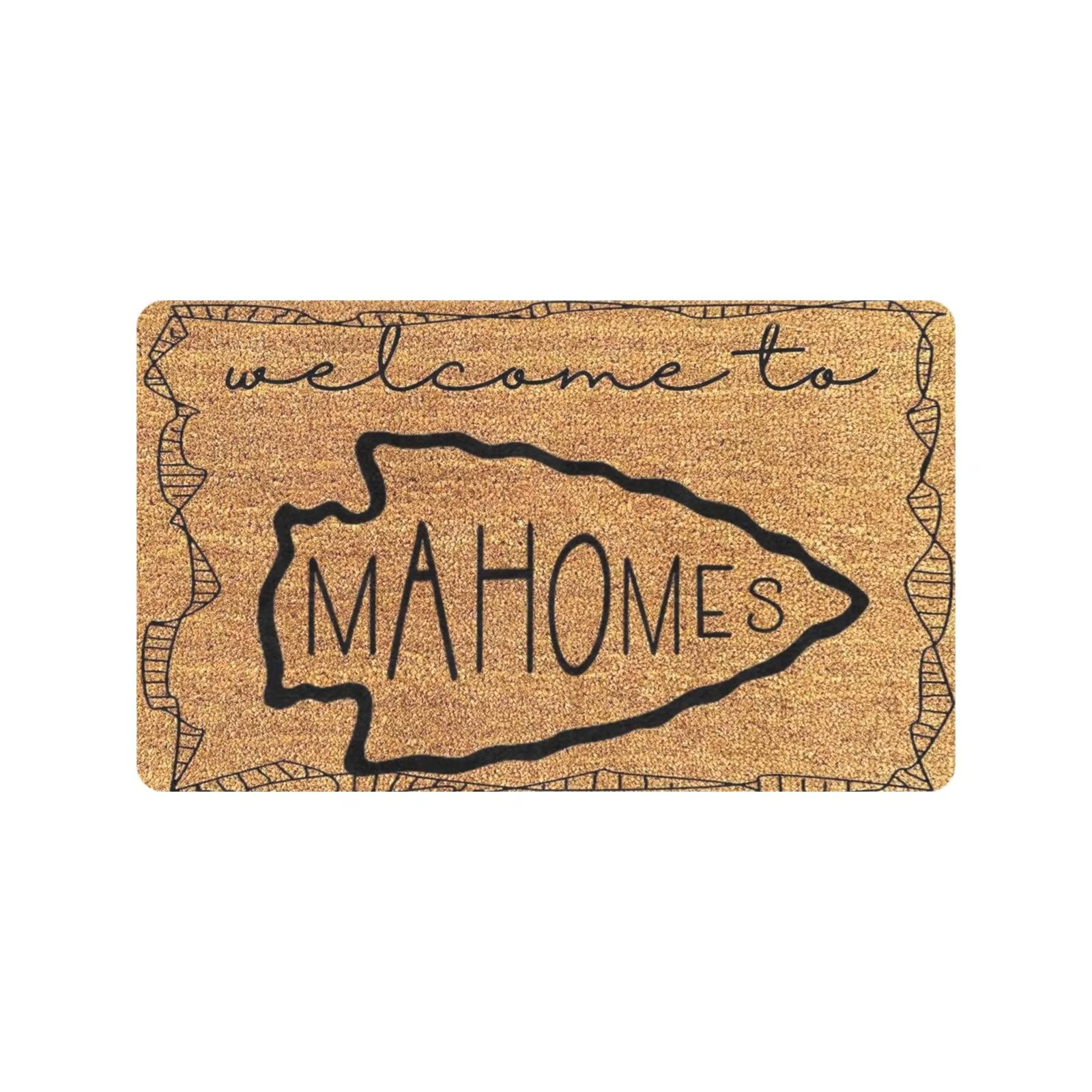 Paillasson d'entrée de bienvenue à Mahomes