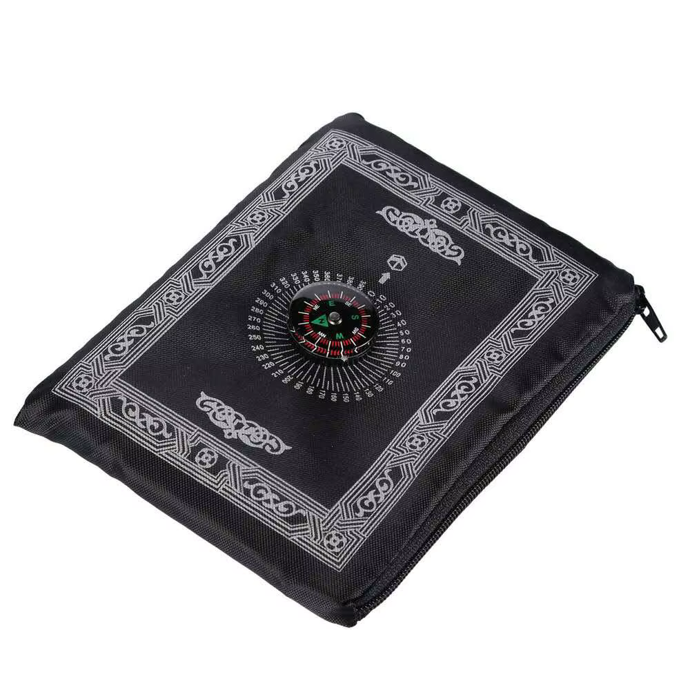 Tapis de prière en polyester portable
