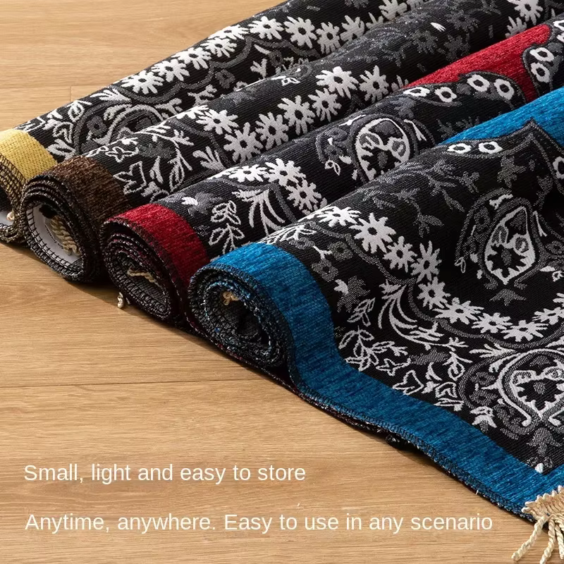 Tapis de prière musulmane pour femmes et hommes