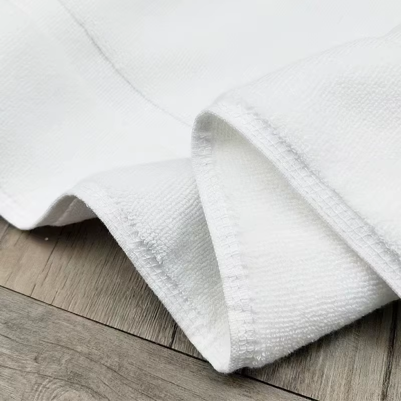 Serviette de sol blanche épaisse Jacquard SPA