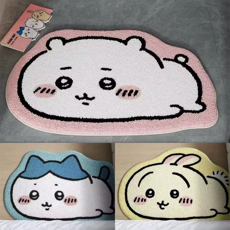 Tapis de sol en peluche Chiikawa