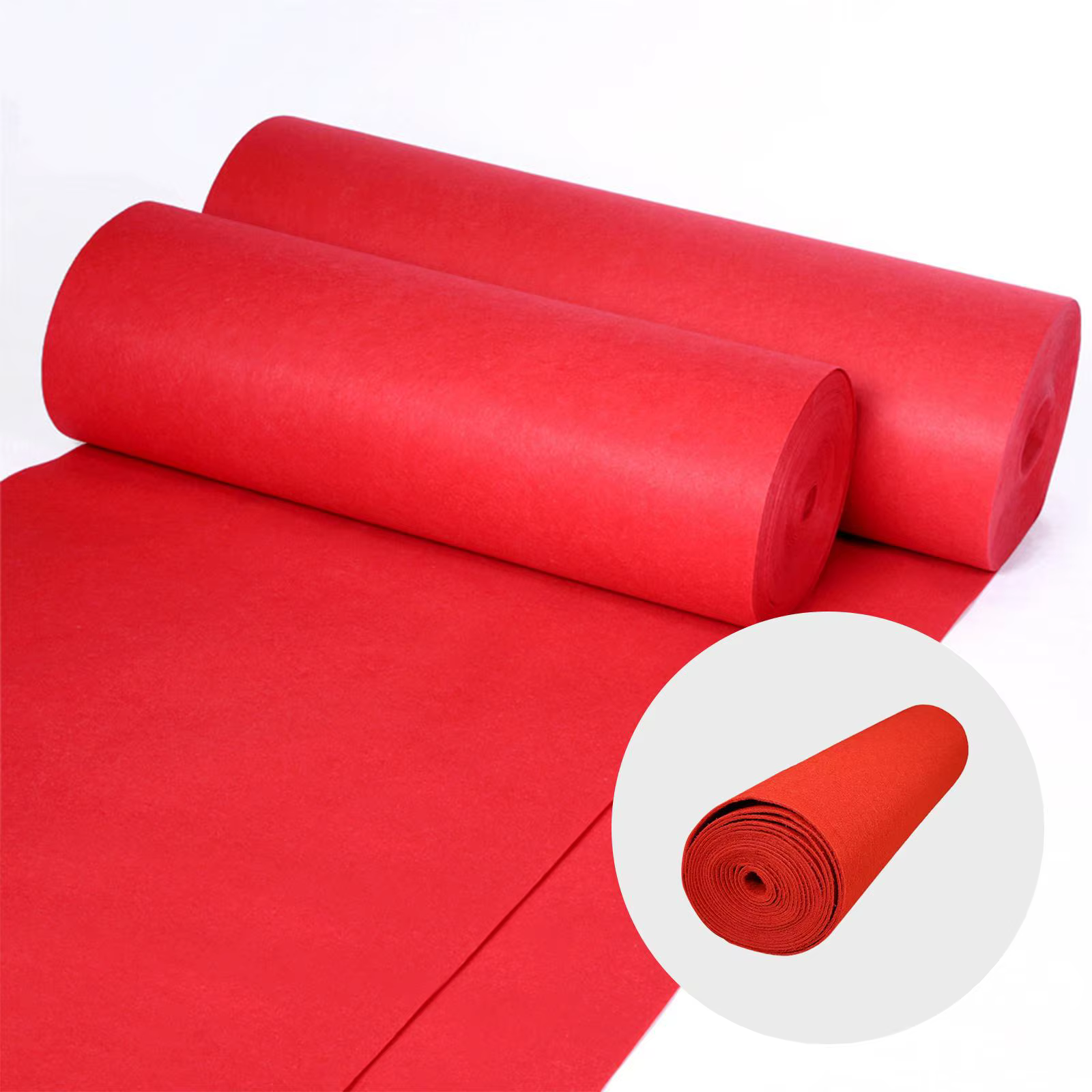Tapis rouge pour mariage