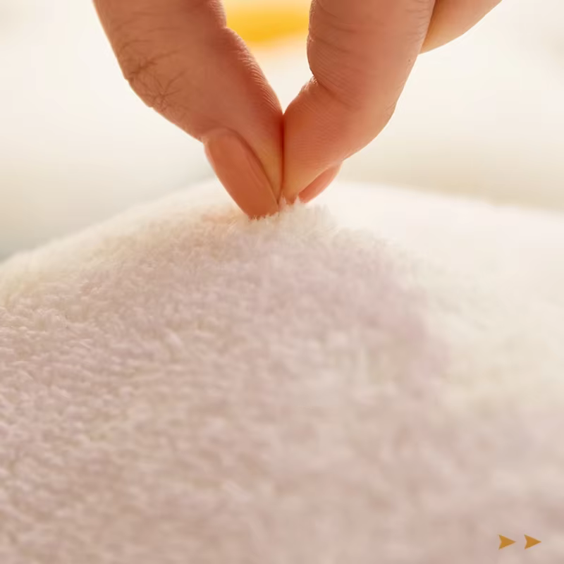 Tapis crème vert pour chambre à coucher