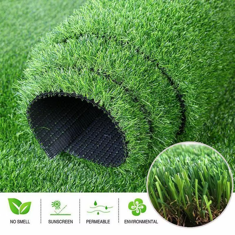 Tapis de faux gazon artificiel pour intérieur et extérieur