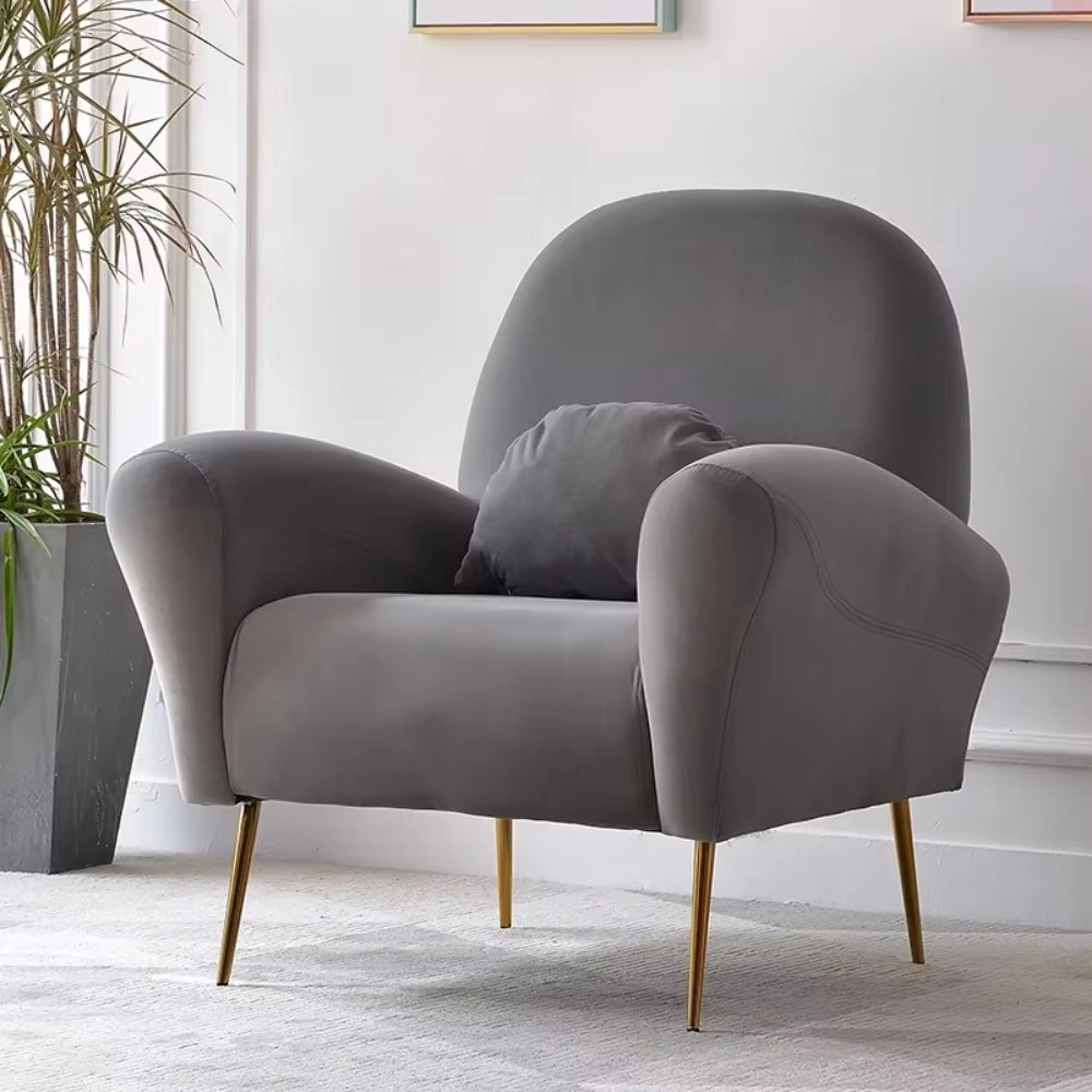 Chaises de salle à manger vertes pour chambre à coucher