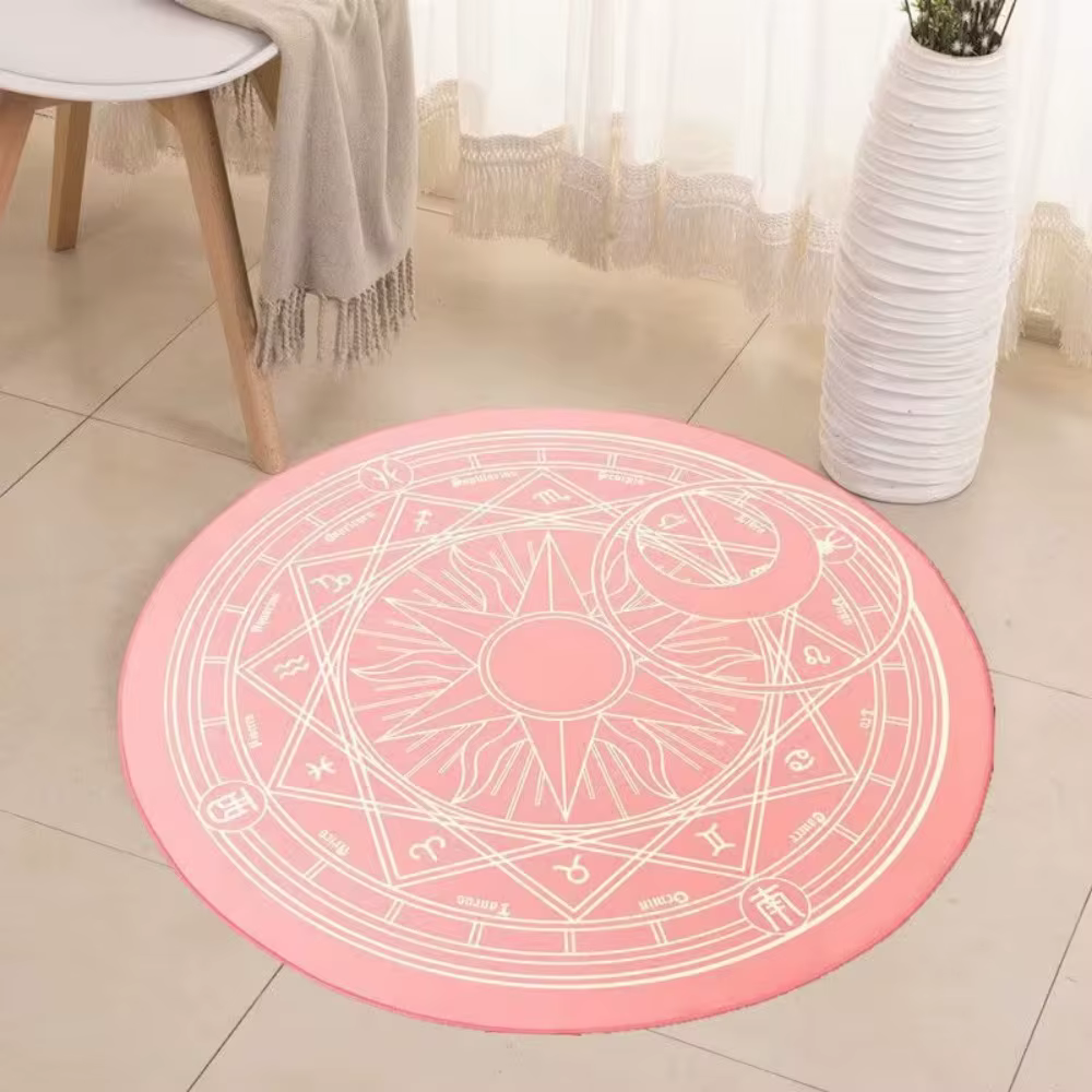 Kawai – tapis rond magique pour chambre de filles