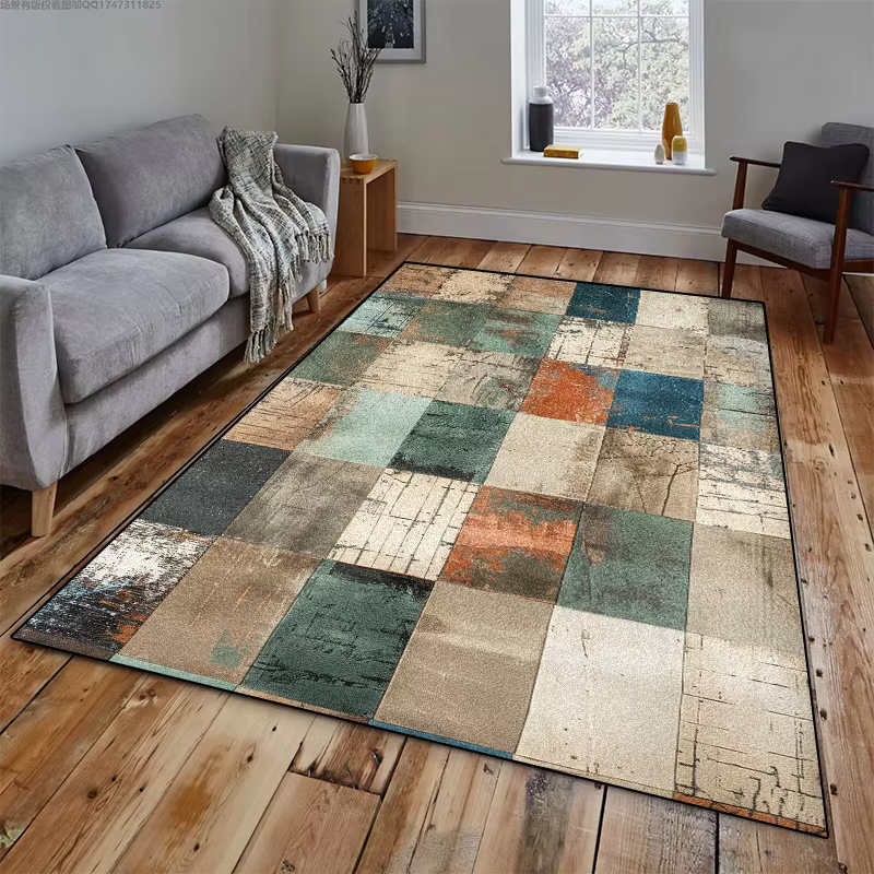 Tapis géométrique pour salon