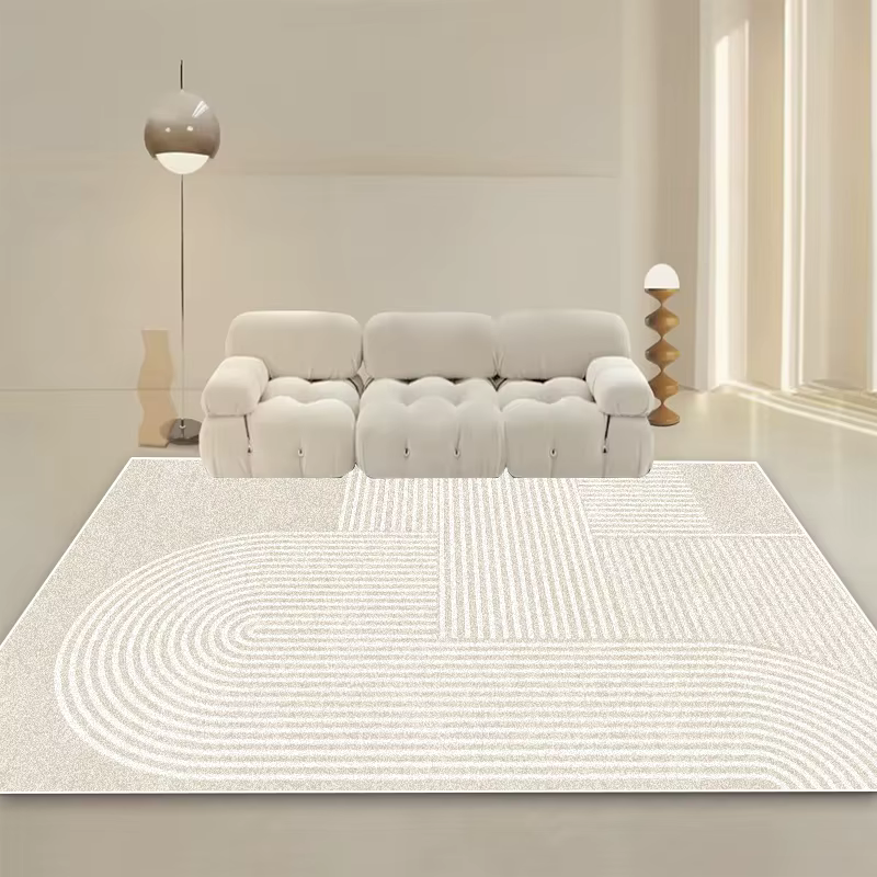 Tapis de Style crème moderne