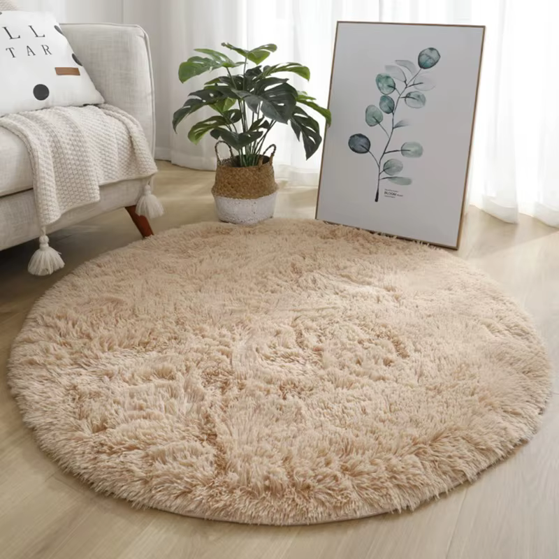 Grand tapis Shaggy antidérapant 60/80/100cm