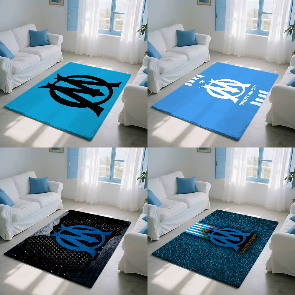 Tapis de sol M-Marseilles en flanelle imprimée