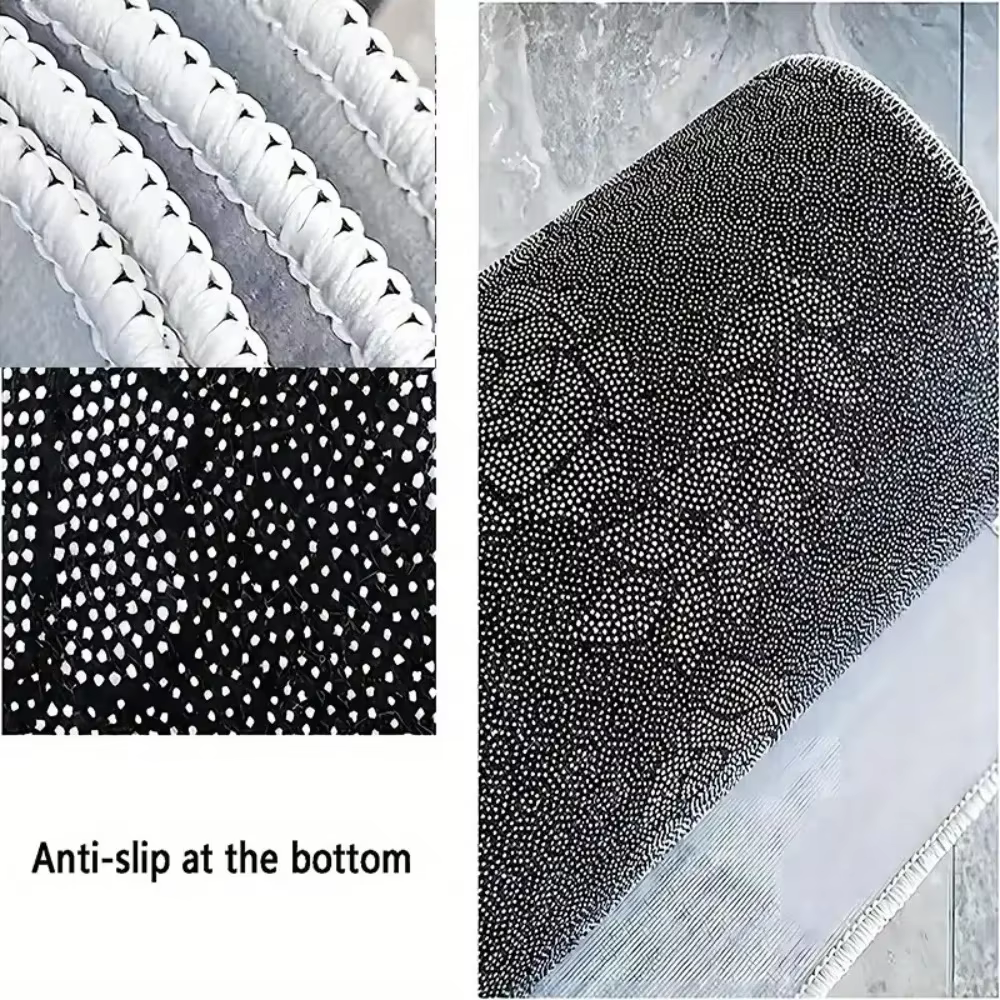 Tapis d'appoint vintage oriental persan à motifs floraux