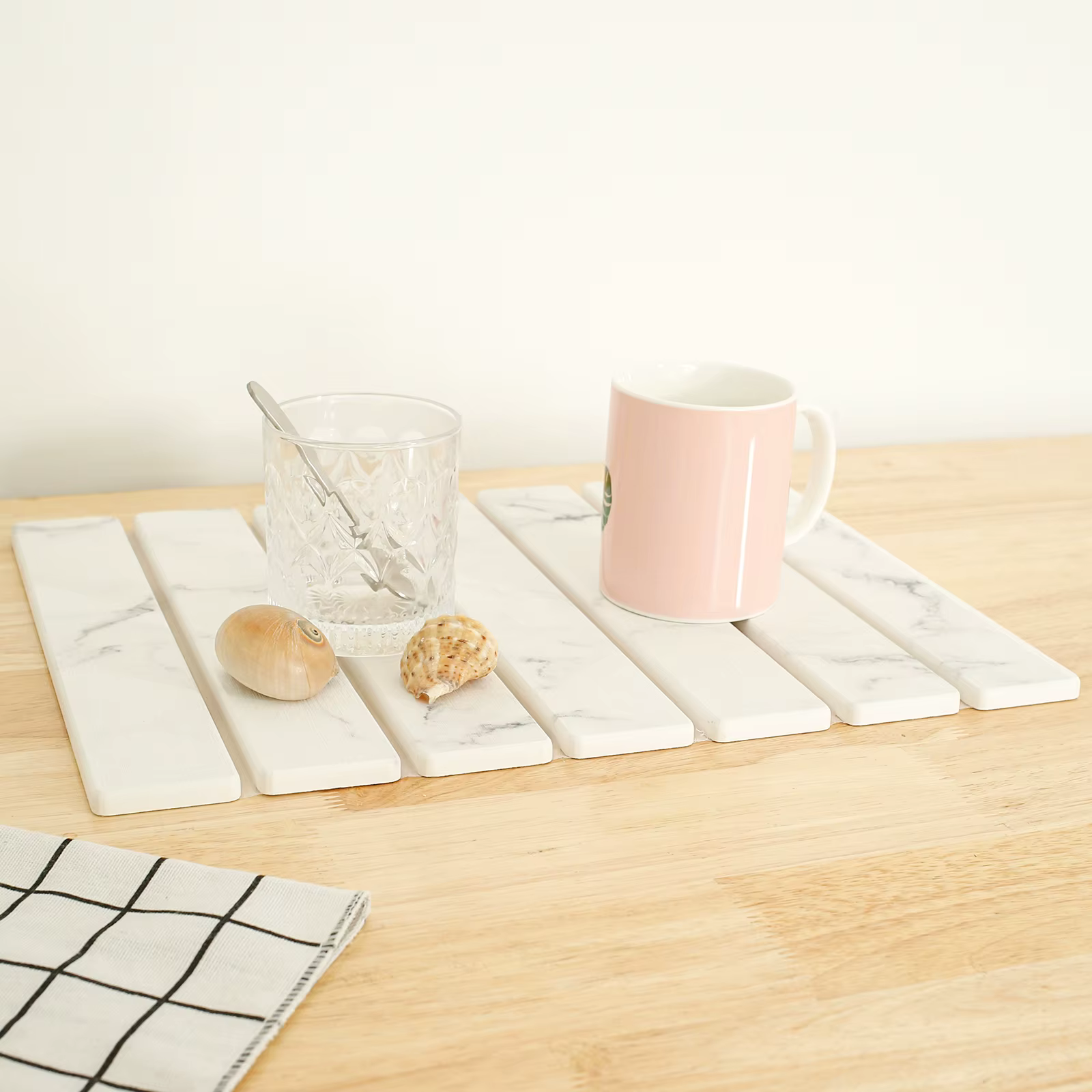 Tapis de séchage de cuisine pliable