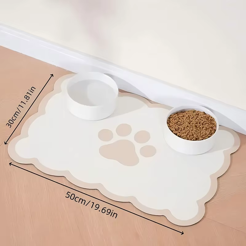 Tapis d'alimentation pour animaux de compagnie